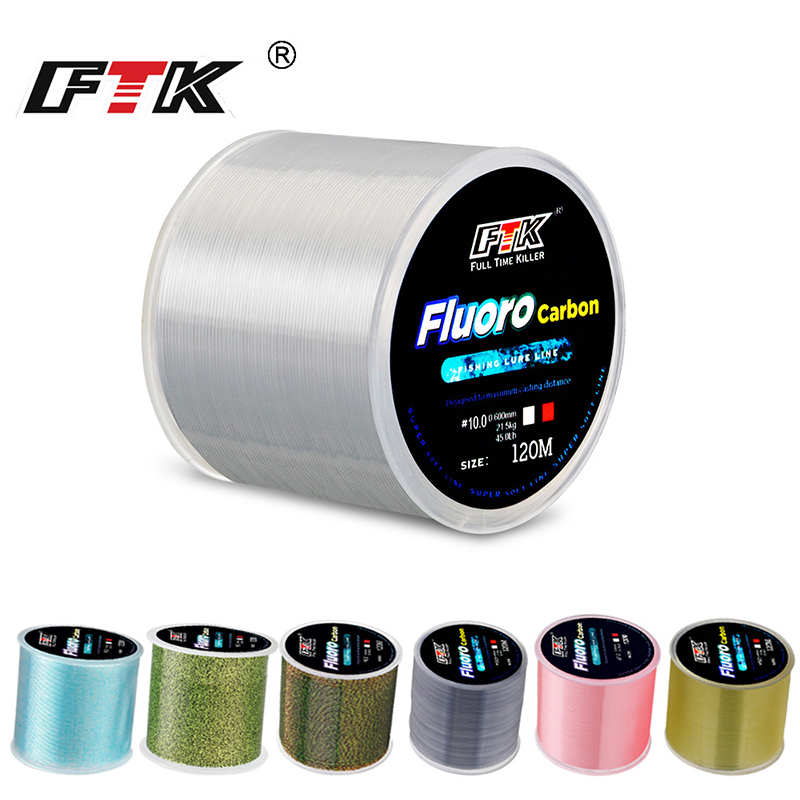 FTK 120 متر خيط صنارة الصيد 0. - مراجعة Copolymer Line وسعره